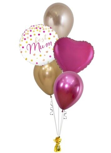 Best Mum Classic Mother's Day Balloon Bouquet