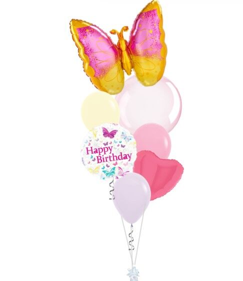 Butterfly Love Birthday Bouquet