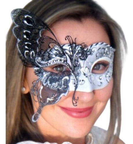 Butterfly Deluxe Italian Masquerade Eye Mask