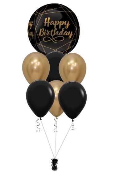 Elegant Orbz Luxury Birthday Bouquet
