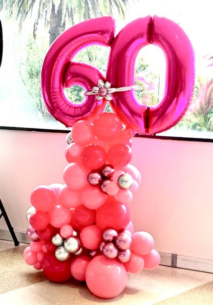 Organic Double Number Balloon Column