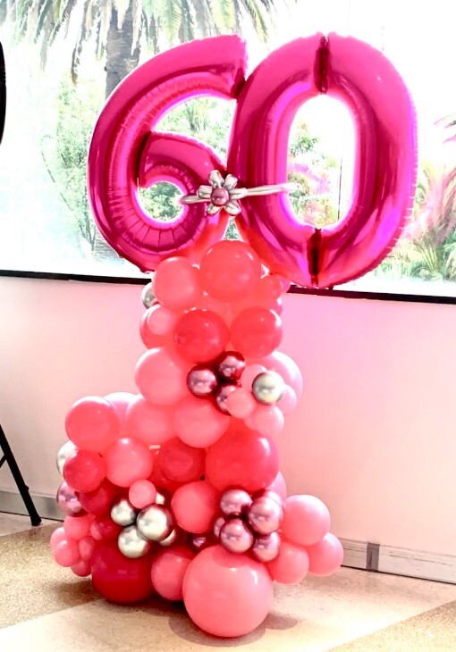 Organic Double Number Balloon Column