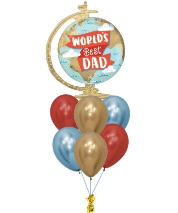 World's Best Dad Luxury Father's Day Bouquet