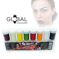 Global Halloween Face Paint Set 